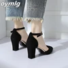 Korean version wild thick with pointed single shoes fashion comfortable high heels trend sexy high heels  wedding shoes mujer ► Photo 3/6