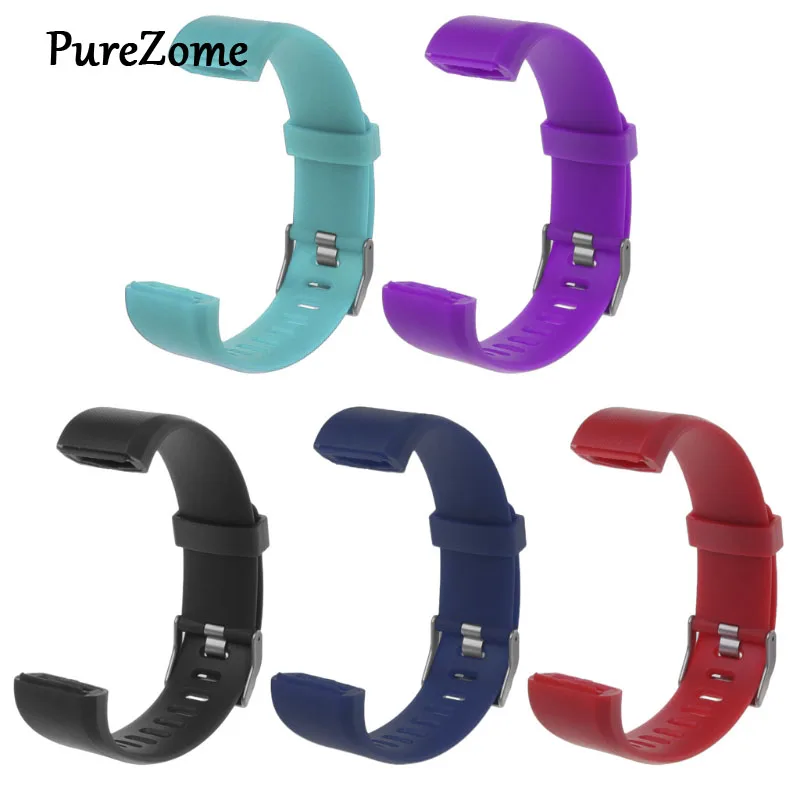 

ID115 Plus Wrist Band Strap Replacement Silicone Watchband Smart Watch Bracelet