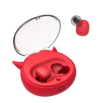 

TWS Bluetooth Earphone 5.0 Wireless In Ear Earhones IP54 Waterproof bluetooth Mini headset With Charge Case Free Shipping