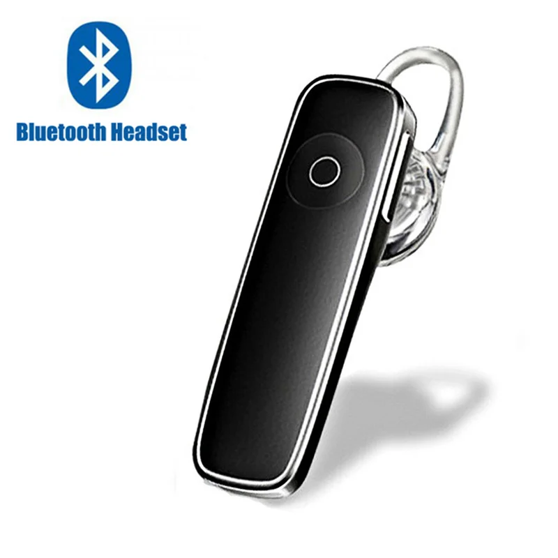 

Mini Bluetooth Earphone Stereo Bass Bluetooth Headset Handsfree Earloop Wireless Earpiece With Mic for xiaomi iphone headphones