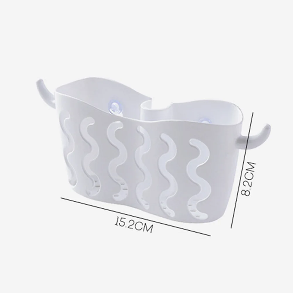 Портативный домашний кухонный подвесной дренажный мешок корзина для ванной полка для хранения инструменты раковина сумка для хранения подходит для губчатой мочалки бритвы