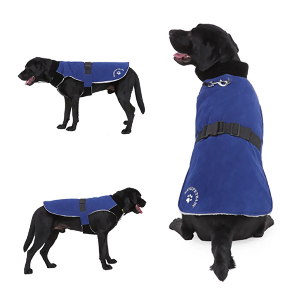 Водонепроницаемый зимняя одежда для собак, теплая хлопковая щенок куртка для питомца для малых и средних собак для чихуахуа, йоркширского терьера, мопс комбинезон Костюмы
