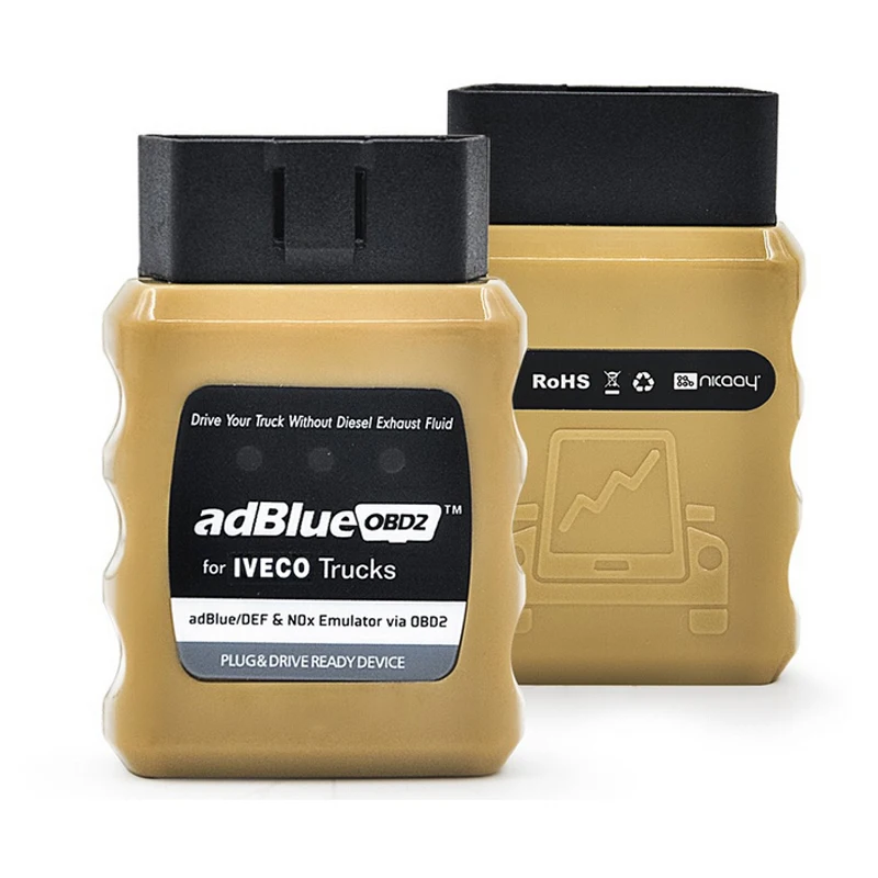 AdBlue Эмулятор NOX эмуляция AdblueOBD2 Plug Drive OBD2 грузовики AdBlue OBD2 для Volvo для Iveco для SCANIA/DAF/MAN/MB - Цвет: OBD2 FOR IVECO