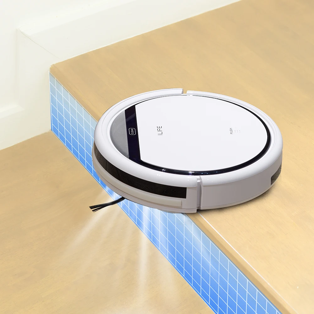 ILIFE V3s Pro Robot Vacuum Cleaner Home Household Professional Sweeping Machine for Pet hair Anti Collision Automatic Recharge 6