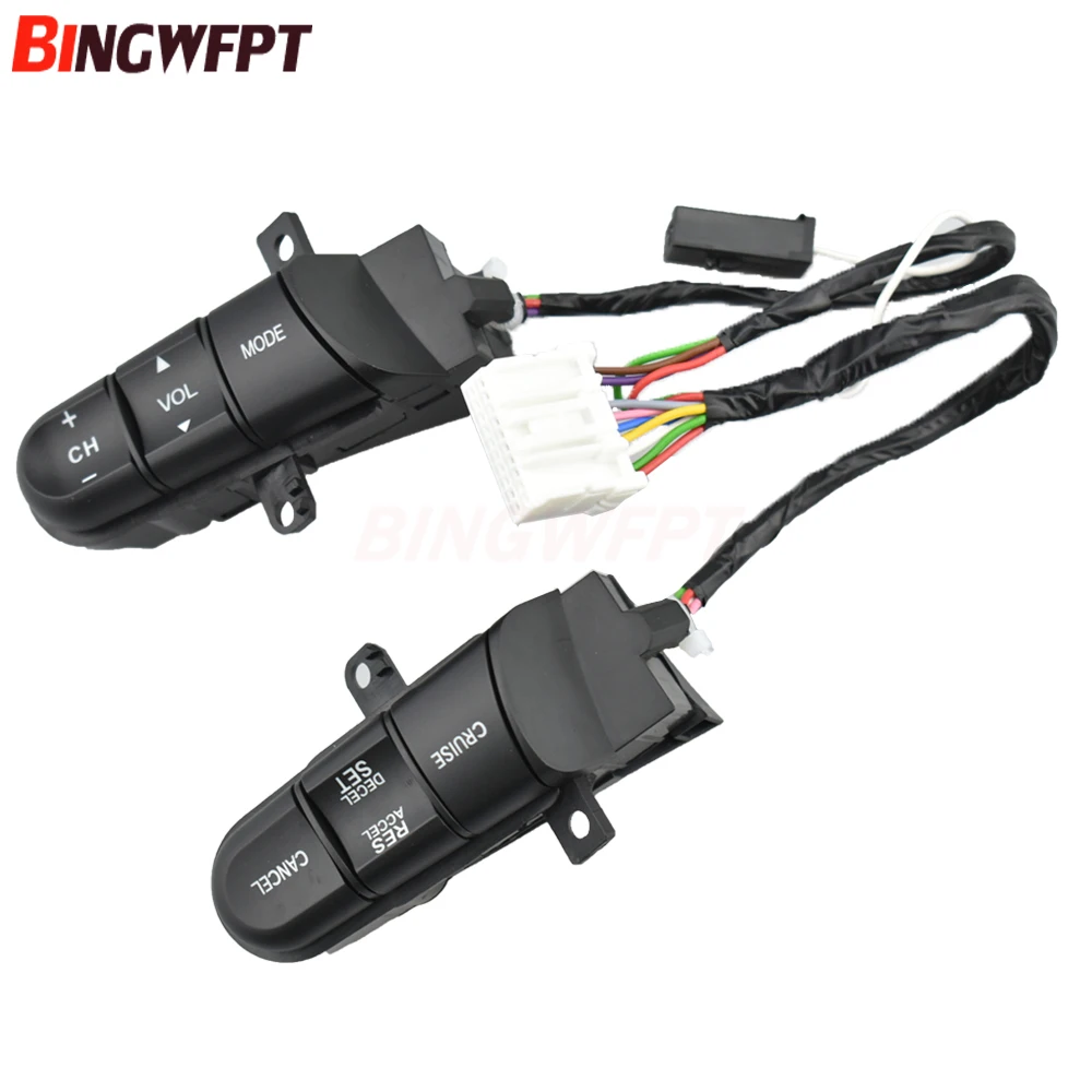 Steering Wheel Audio & Cruise Control Switch For Honda Civic 2006-2008 - Direct Replacement Button - View #13