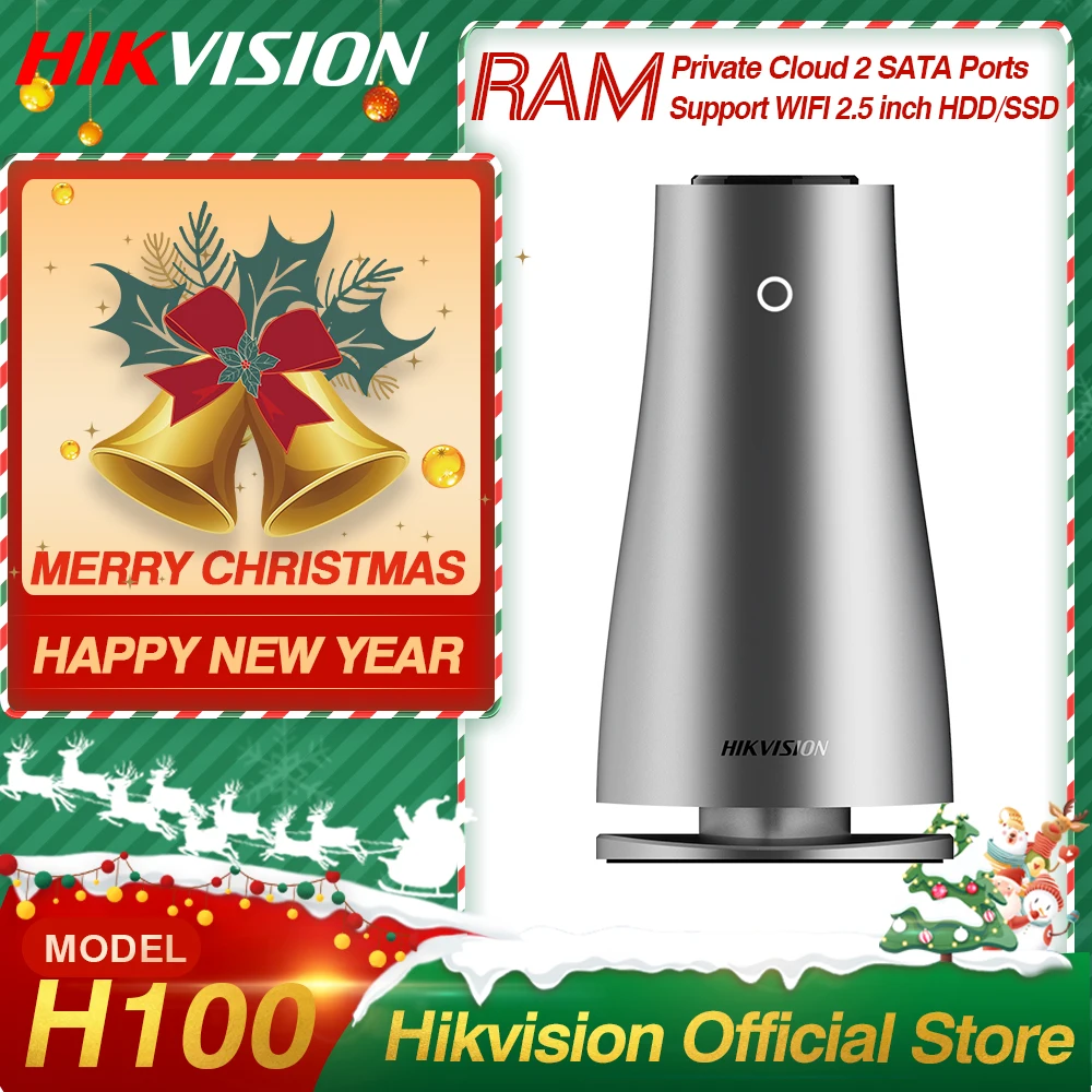 Hikvision NAS частный сервер для обмена облаками дома/офиса Wi Fi Сетевая поддержка
