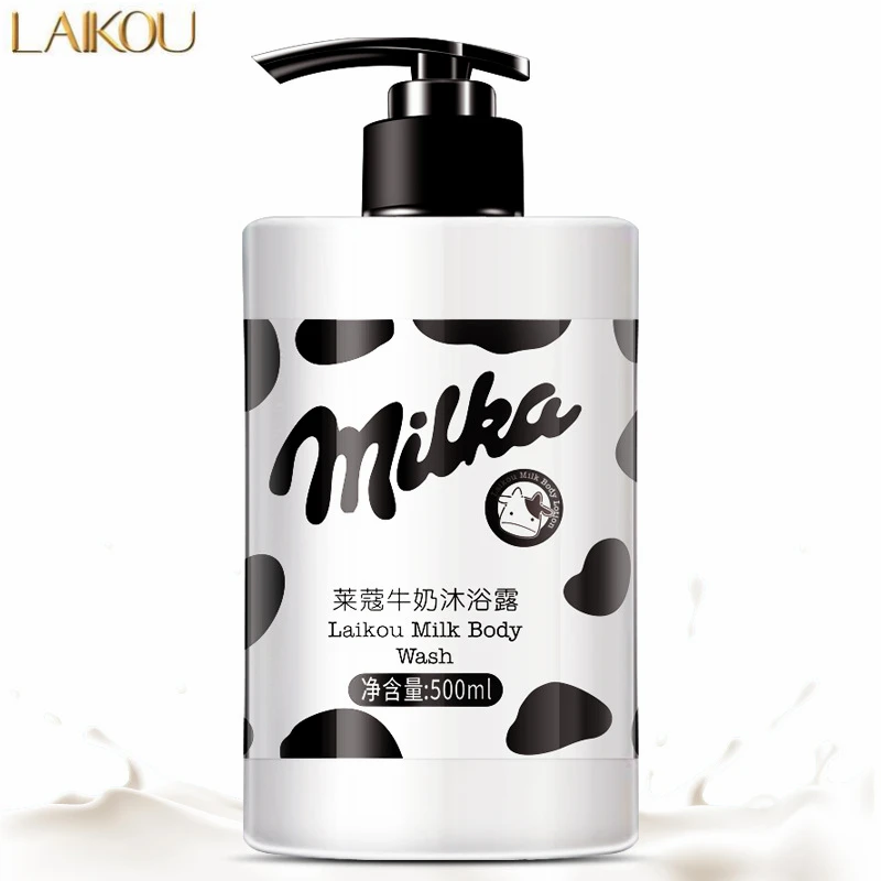 LAIKOU молочный гель для мытья тела Бережное очищение глубокое увлажнение