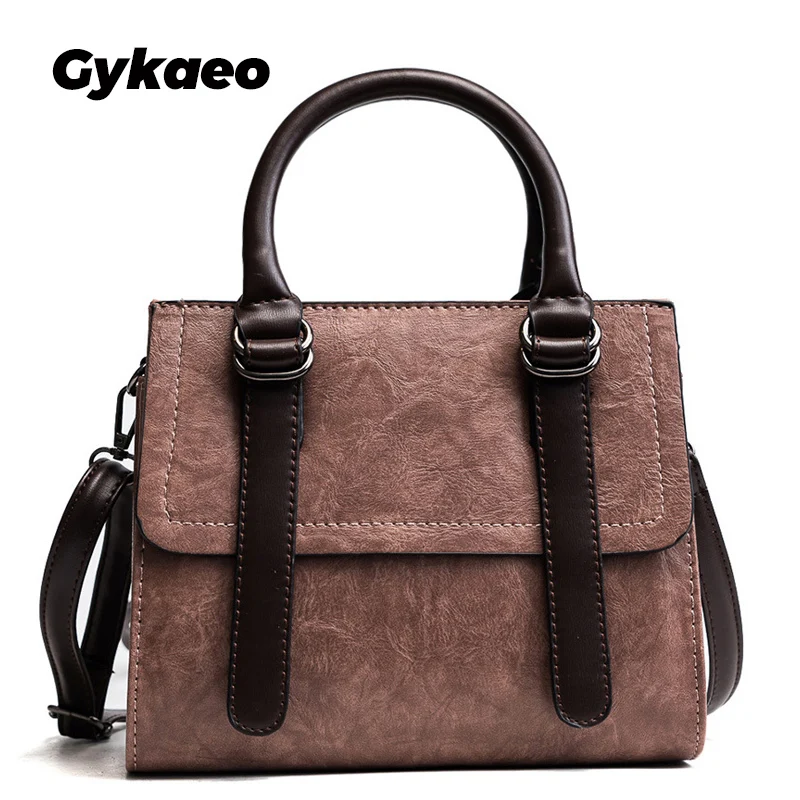 

GYKAEO 2020 Spring Young Girls Casual Small Tote Bags Handbags Women Famous Brands Leather Messenger Bag Ladies Crossbody Bags
