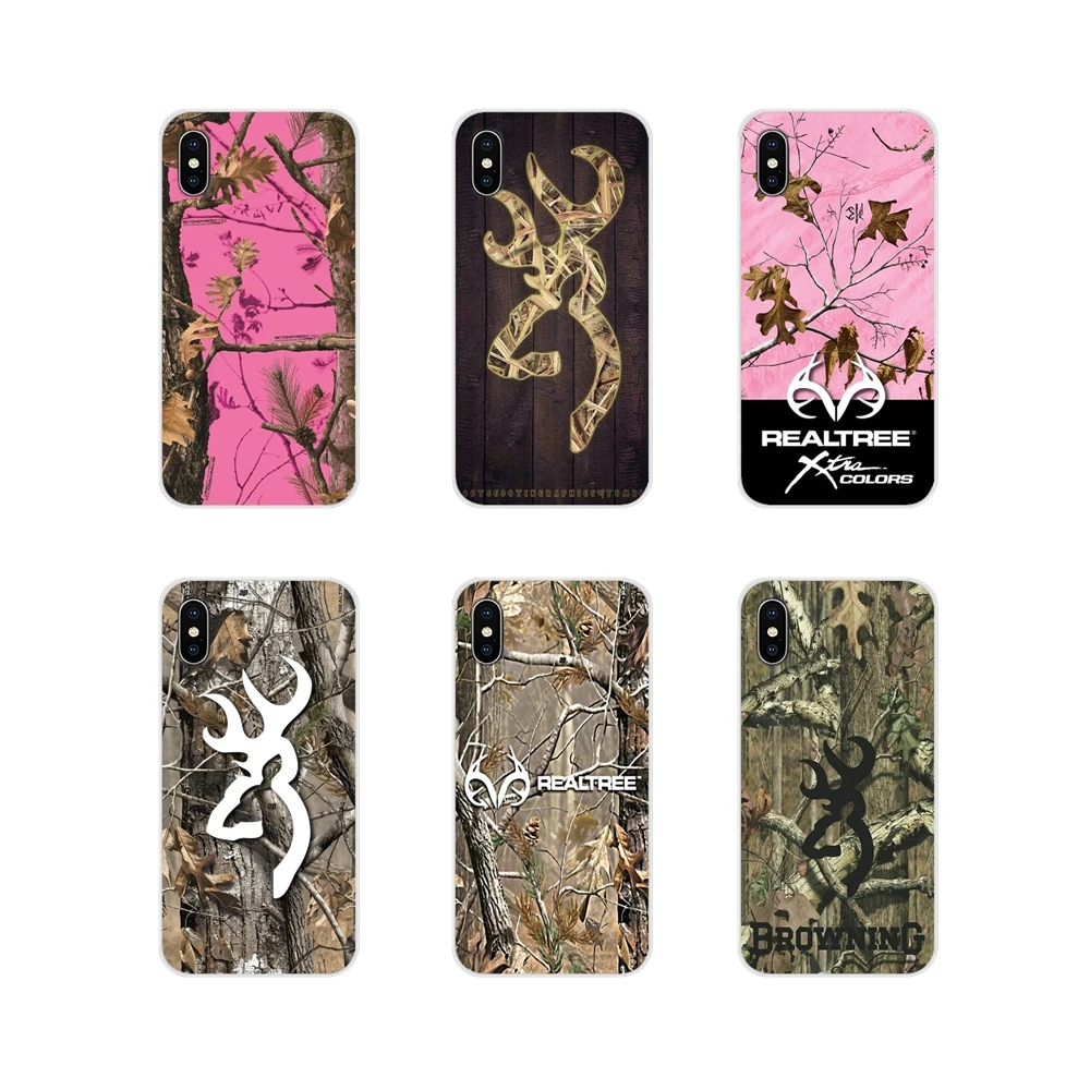 Цветные силиконовые чехлы Realtree Camos Art для телефонов Samsung Galaxy J1 J2 J3 J4 J5 J6 J7 J8 Plus 2018 Prime