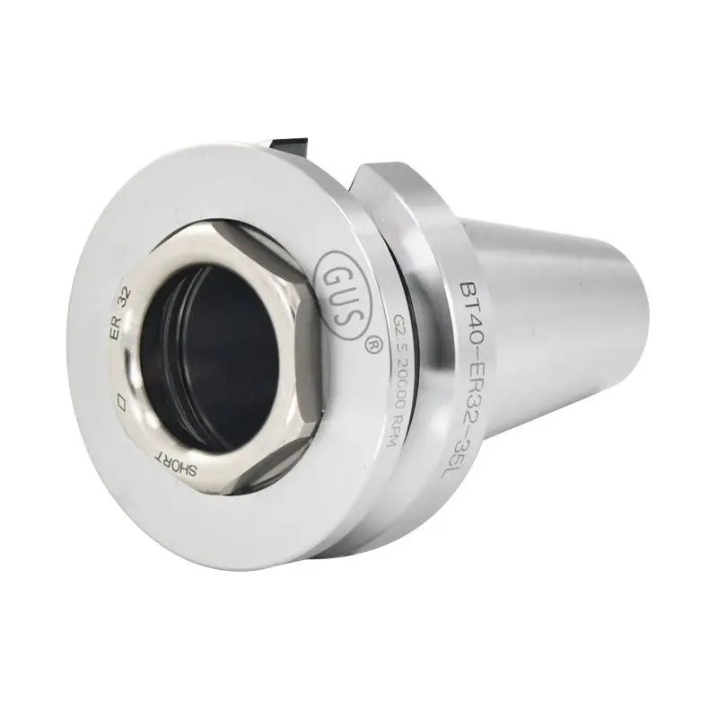 GUS 고품질 SK40 BT30 BT40 BT50-ER32-35L ER25 er32 콜렛 척 내장 핸들 동적 균형 짧은 스프링 도구 홀더