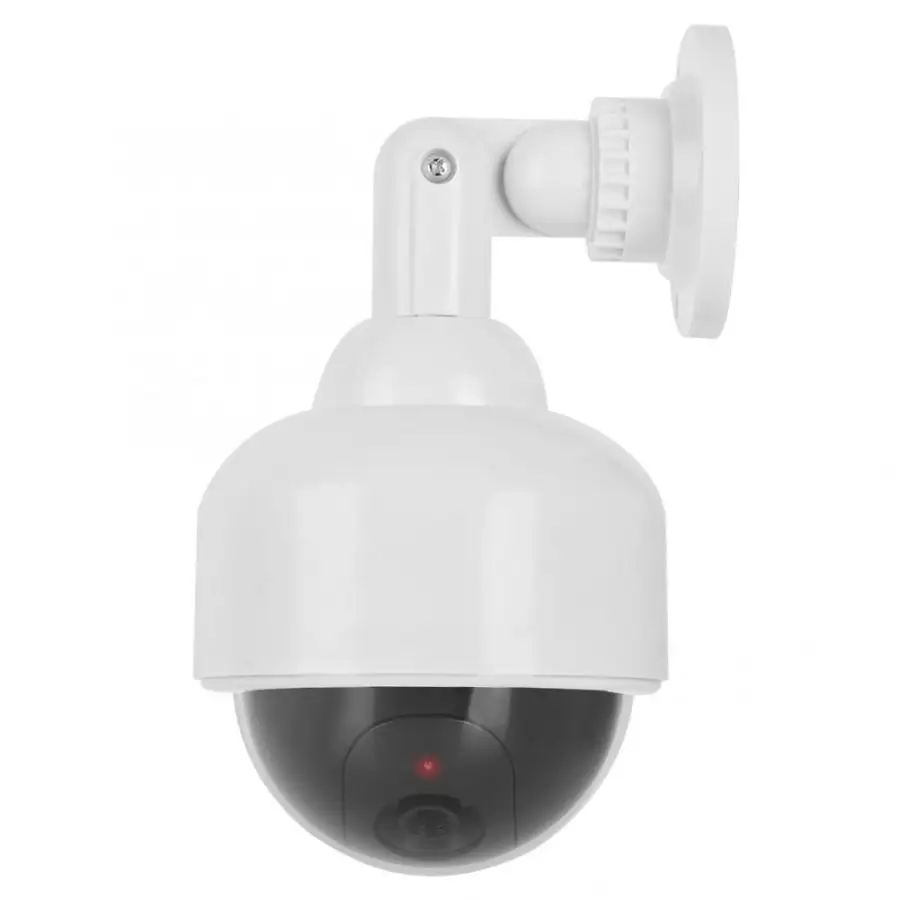 

Simulation Camera Waterproof Realistic Fake Dummy Surveillance Security Cam with Flashing Red LED Light