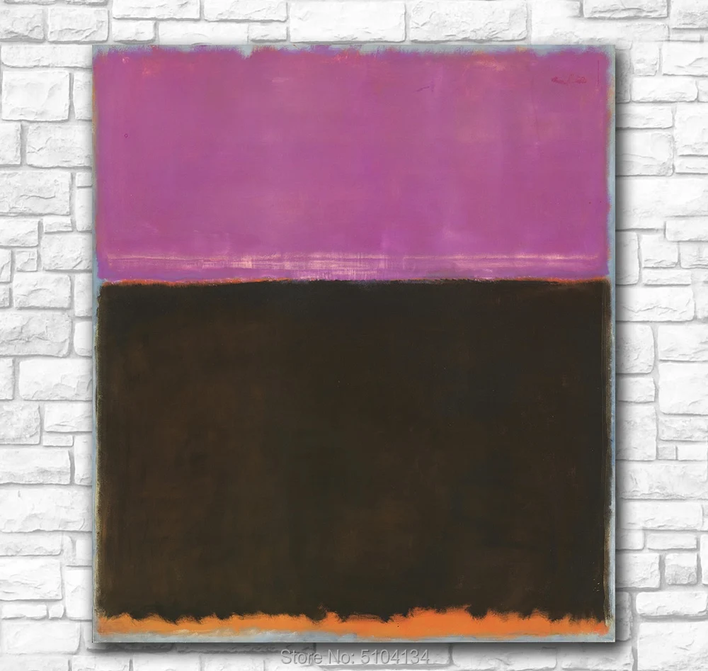

Wall Pictures For Living Room Abstract Oil Painting Mark Rothko Untitled-1953 Canvas Art Home Decor Modern No Frame Oil Painting