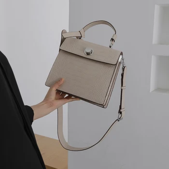 

Ladies Fashion Shoulder Bag Leather Handbags Design for Women Women's Large Capacity Fashionable Purses Lady Crossbody Organ Bag