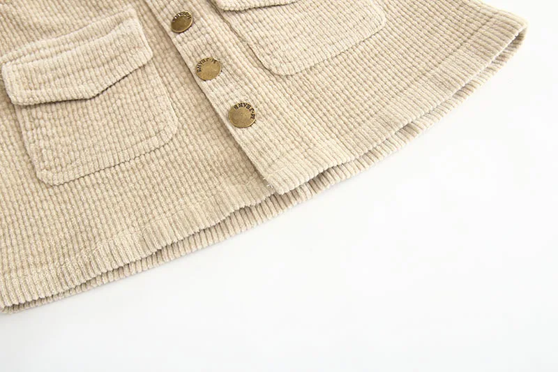 Kids Baby Girl Spring Clothing Cute Corduroy skirt Clothes Girls