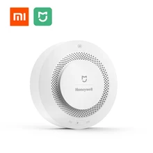 Xiaomi MIJIA AQARA, беспроводной пожаробезопасный детектор дыма, датчик будильника, автоматическое самотестирование, напоминание для системы охранной сигнализации