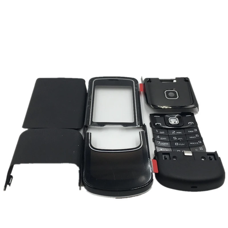 Фото Оригинальный чехол хорошего качества для Nokia 8600, новый чехол с полной крышкой с английской клавиатурой и логотипом №1