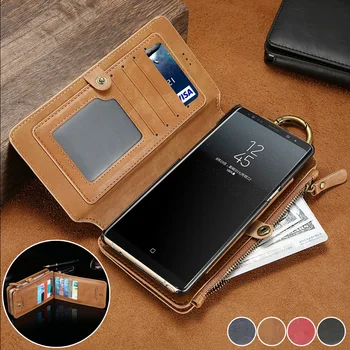 

Flip Leather Purse Case for Samsung Galaxy S10E S10 S20 S9 S8 Plus S7 S6 Edge Wallet Card Cover for Samsung Note 10 9 8 5 4 Case