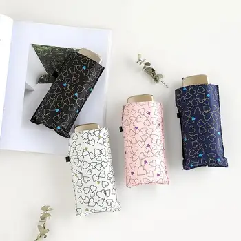 

Girls Anti-Uv Waterproof Paraguas Portable Travel Umbrellas Sunny Umbrella Folding Umbrella Rain Women Gift Mini Pocket Parasol