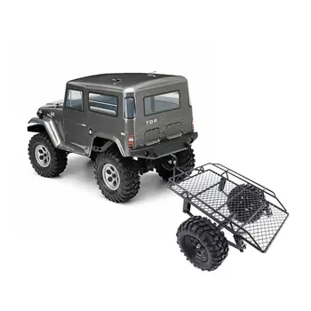 

Metal Spring Hitch Mount DIY RC Car Bucket Trailer Trailer For TRX4 TRX-4 1/10 D90 SCX10 CC01 DIY 1/10 Scale RC Cars Module