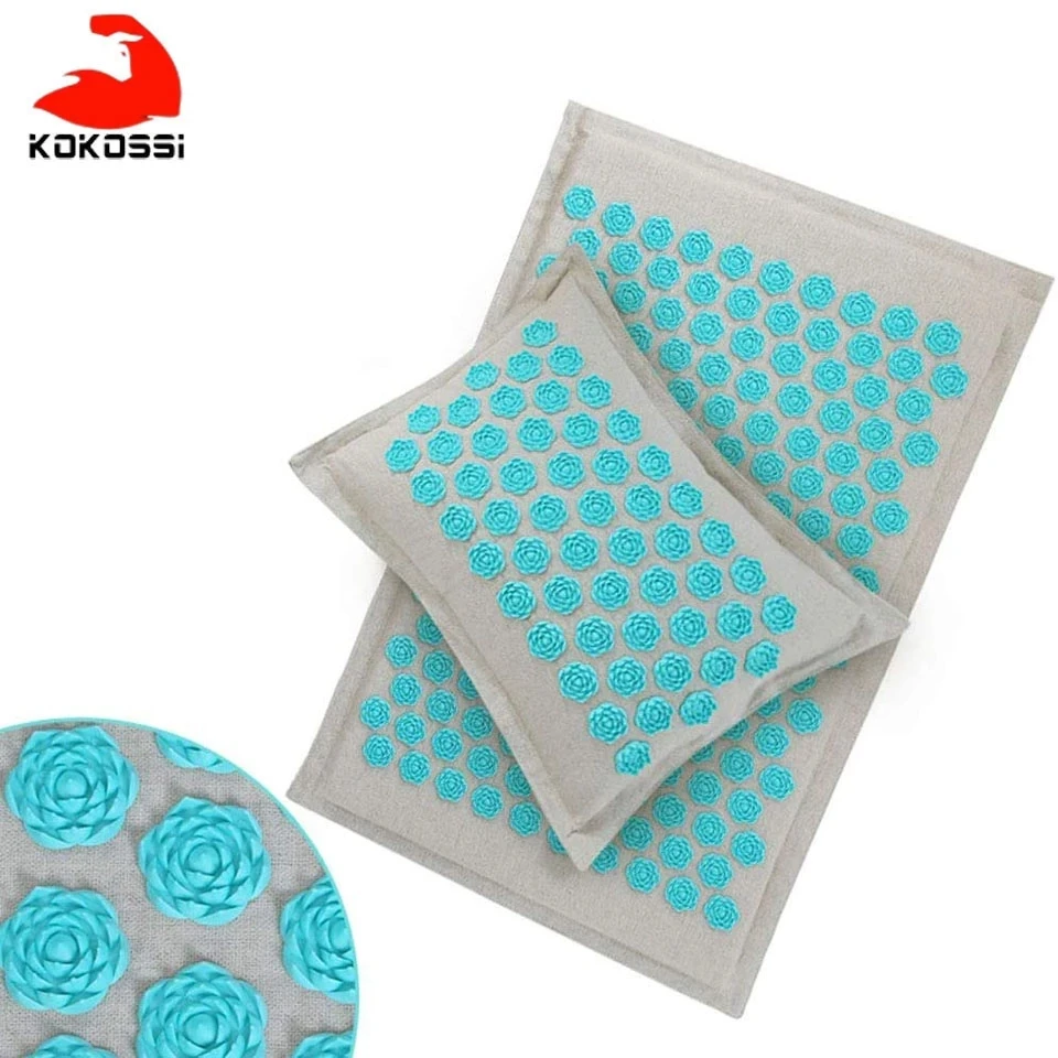 KoKossi натуральный льняной коврик для йоги из кокосовой пальмы спортивный подушки