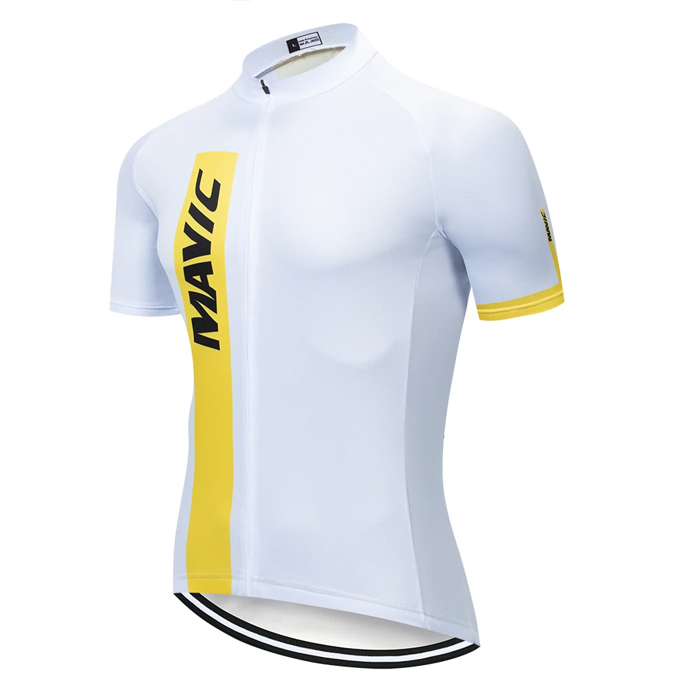 2019 Mavic велосипедная майка Corrida de Bicicleta Do Esporte топы одежда с коротким рукавом для