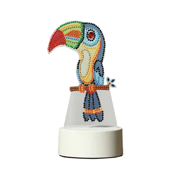 

USB Interface Lamp DIY Diamond Painting Parrot Lighting Bedside Night Light