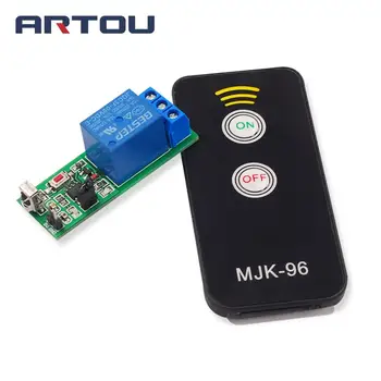 

DC 5V 1 Channel Relay Module Infrared IR Remote Switch Control 1 CH Relay Driving Board Controller for Electronic DIY