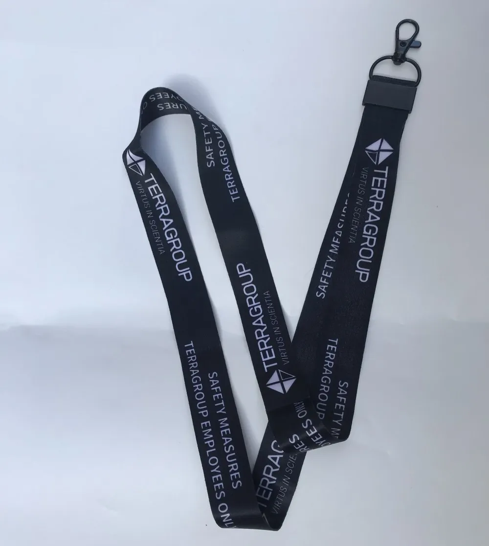 BSG タルコフ TERRAGROUP 首掛けストラップ Escape From Tarkov Terragroup Labs Cosplay Strap Gray Mobile