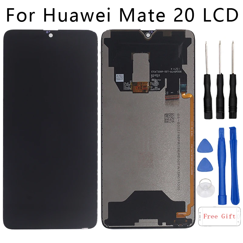 

Original LCD for Huawei Mate 20 Display Screen Touch Digitizer replacement for huawei mate 20 MT20 LCD Display Screen Repair kit