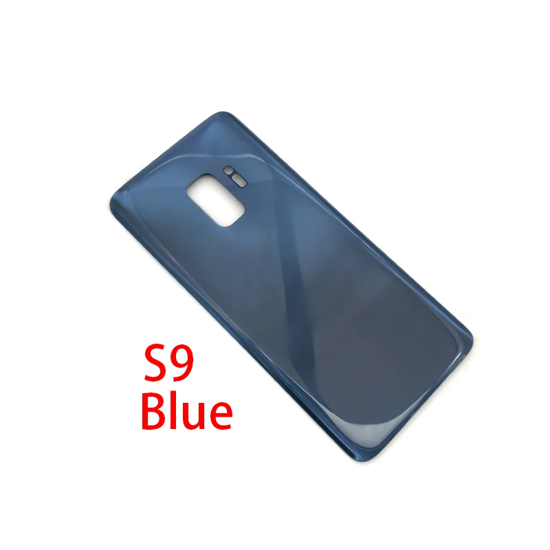 10 шт./лот для samsung Galaxy S9 G960F S9 Plus G965F батарея задняя крышка стекло задняя дверь замена наклейка на жилье клей - Цвет: S9 Blue