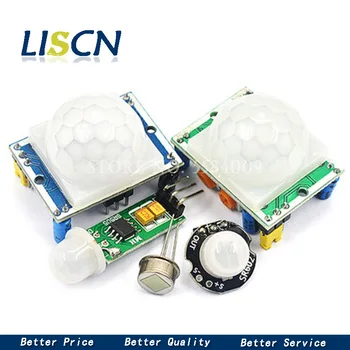 

HC-SR501 HC-SR505 AM312 SR602 Adjust IR Pyroelectric Infrared Mini PIR module Motion Sensor Detector Module Bracket for arduino
