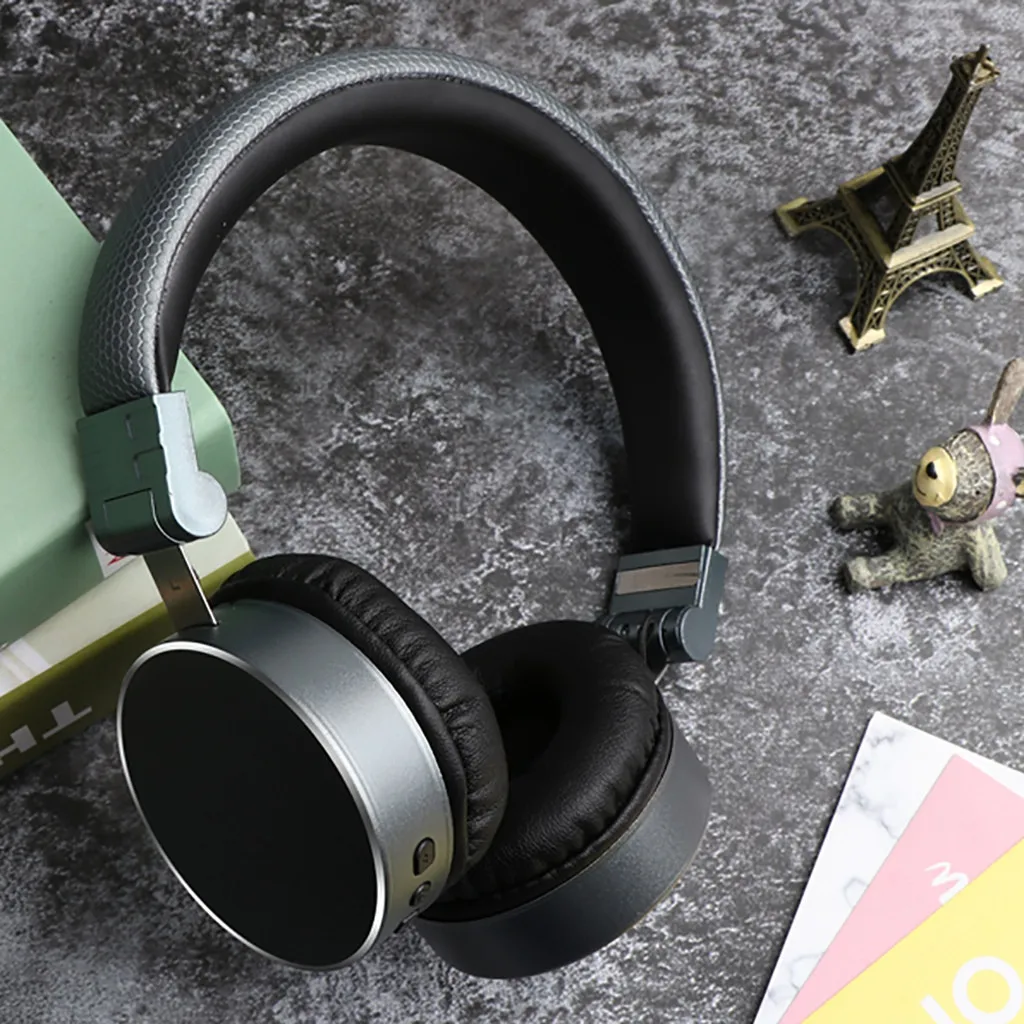 Bluetooth наушники над ухом Стерео Беспроводная гарнитура с микрофоном TF карта FM# BO