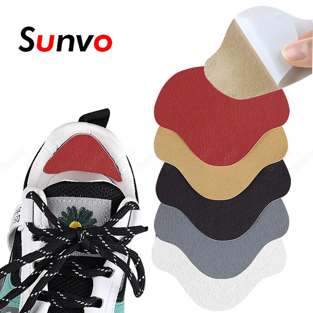 4pcs/set Worn Holes Shoe Repair Heel Sticker Accessories For Sneakers