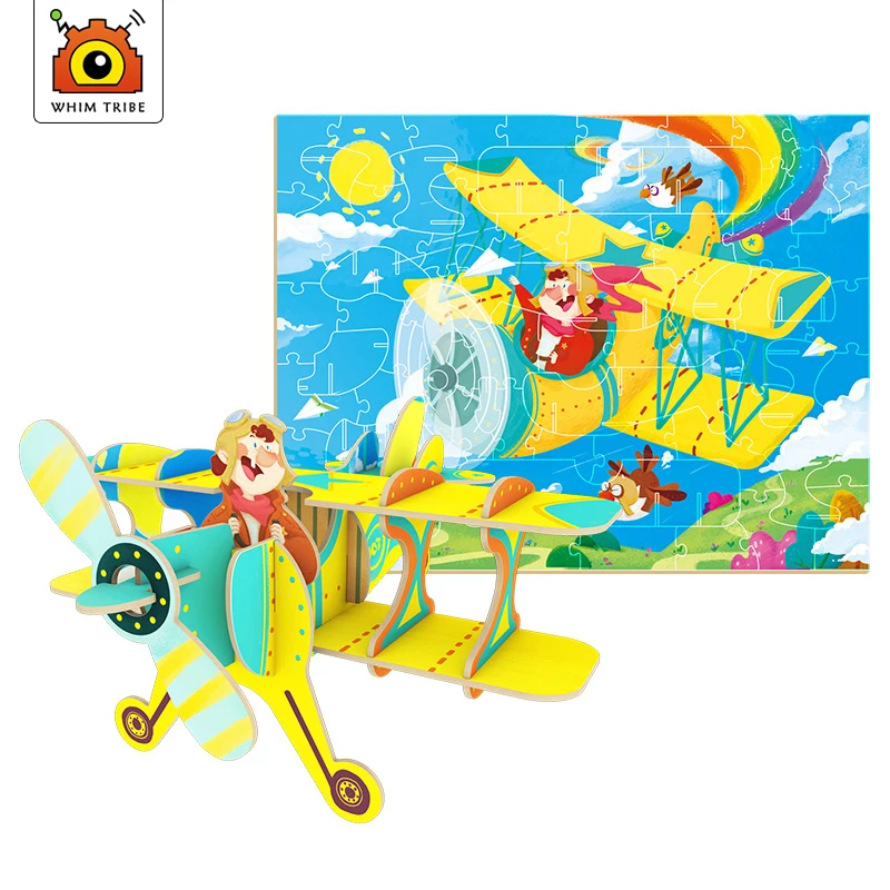 

3D Puzzle Kids Educational Toys Creative Learning Toys for Children Kids Gifts Paper puzzle box Clever board/puzzle >3 years old