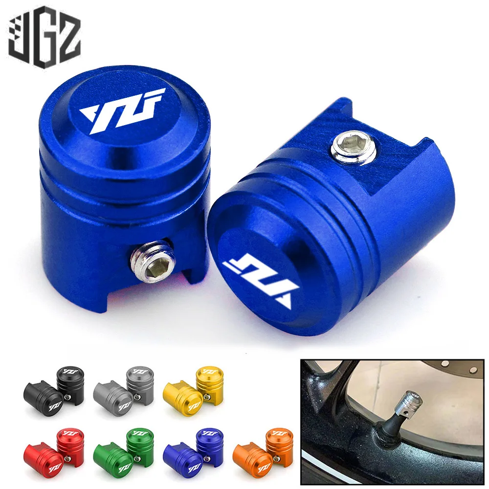 Pair Motorcycle Wheel Dust Tire Valves Stem Caps Valve Core Cover For