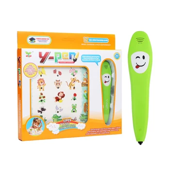

English Cloth Book with Smart Logic Learning Pen Early Education Enlightenment Puzzle Reading Book for Kids Children
