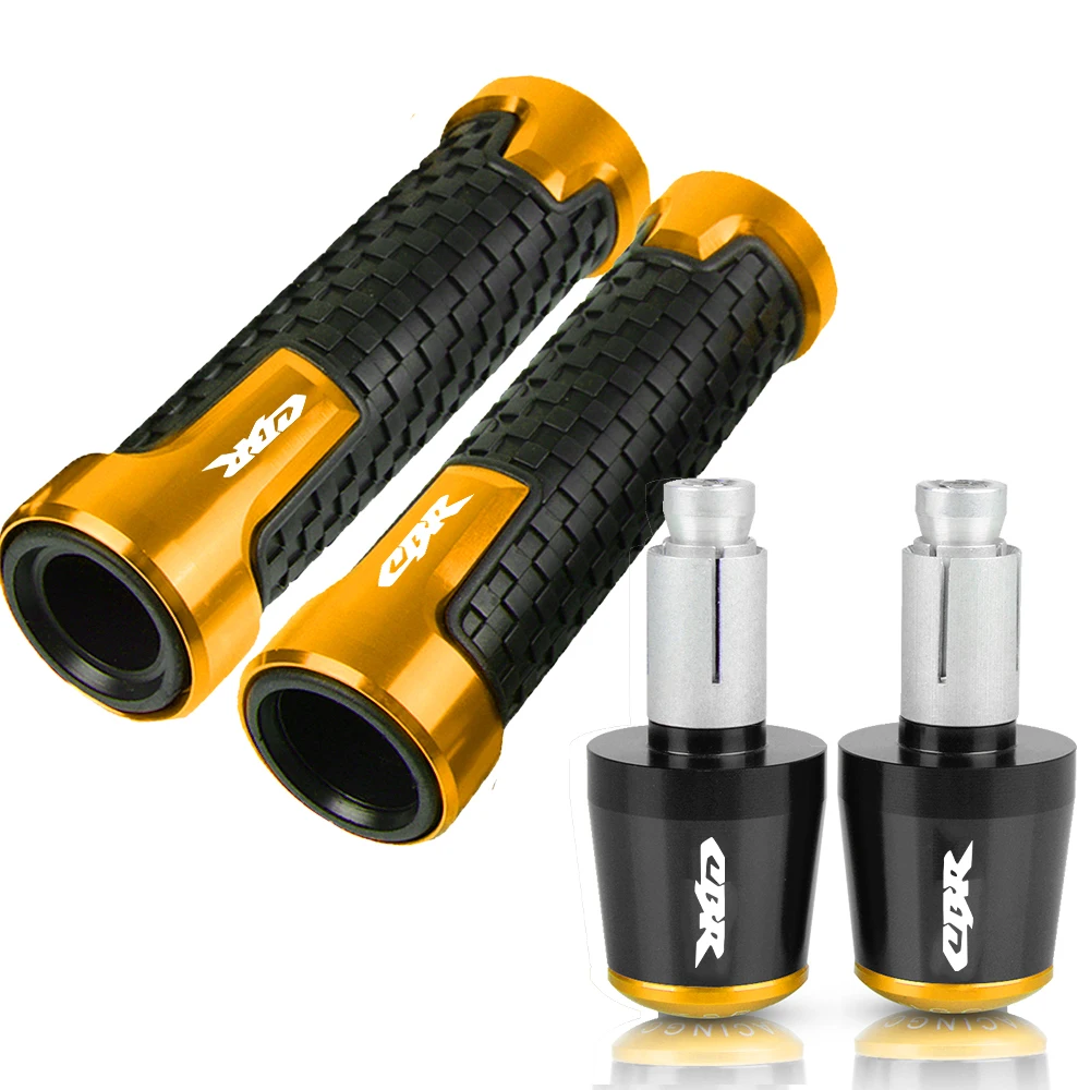 For Honda CBR 600 400 900 650 150 125 300 500 929 954 1000 250 R/RR/F/XX Motorcycle 22mm Handle grips handlebar grip ends Plug