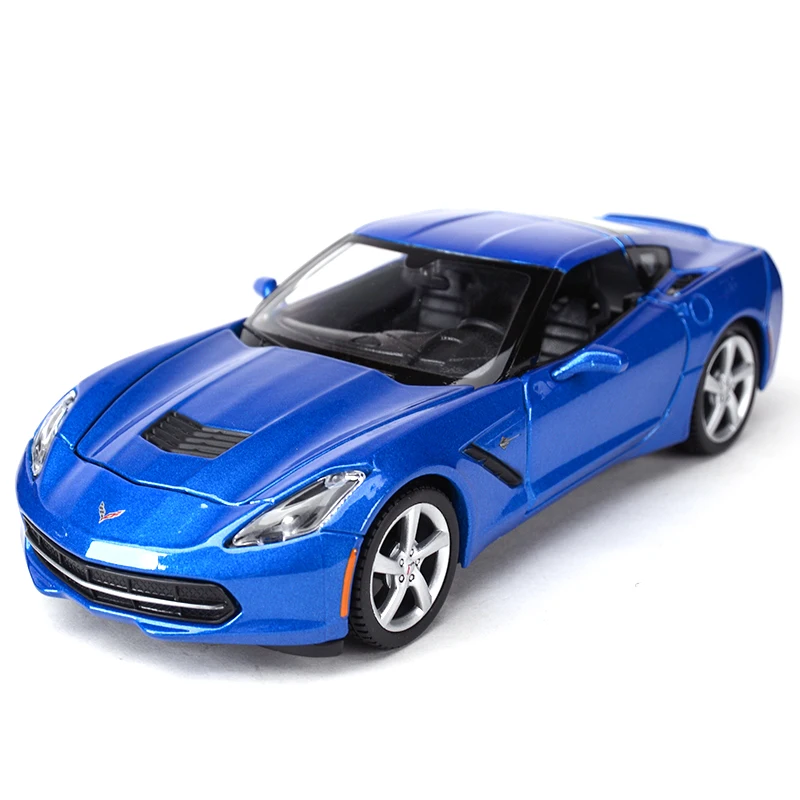 Maisto 1:24 2014 Chevrolet Corvette Stingray спортивный автомобиль статические литые транспортные