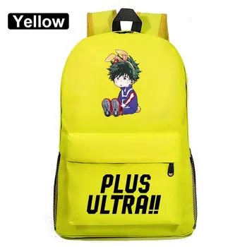 

Fashion Cartoon Anime My Hero Academia Deku Boy Girl Book School bag Women Bagpack Teenagers Schoolbags Men Student Backpack
