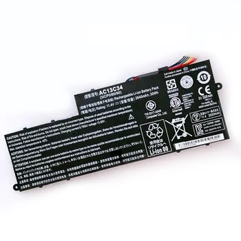 

2640mAh AC13C34 Laptop Battery For Acer Aspire V5-122P V5-132 E3-111 E3-112 ES1-111M MS237 KT.00303.005 11.4V 30WH