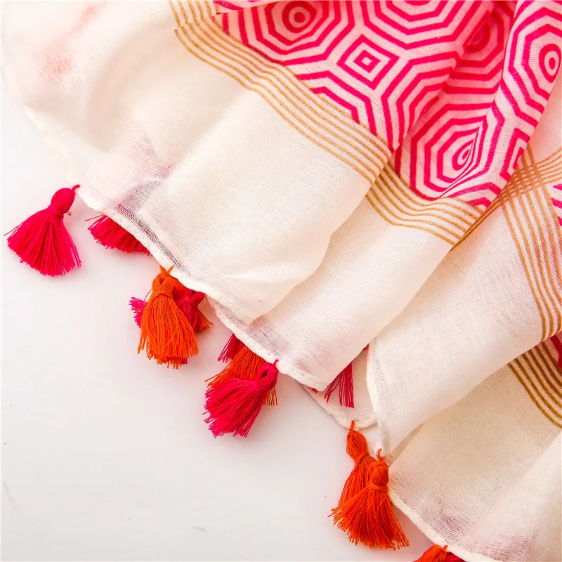Осенняя мода Aztec Desinger вискоза хиджаб шарф Макси обертывания шарфы Леди Печать головной убор мусульманская шаль длинные мягкие мусульманские шарфы