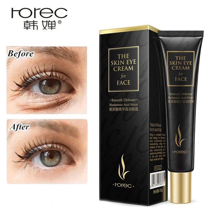 

Hyaluronic Acid Eye Cream Face Care Anti Wrinkle Remove Dark Circles Moisturizing Hydrating Whitening Firming ROREC Eye Cream