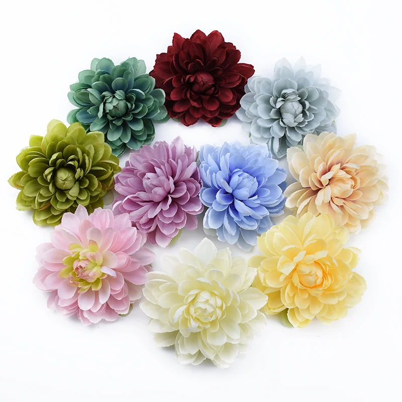 11CM High quality lotus wedding decorative flowers wall a cap Slipper decor christmas decorations for home Artificial | Дом и сад