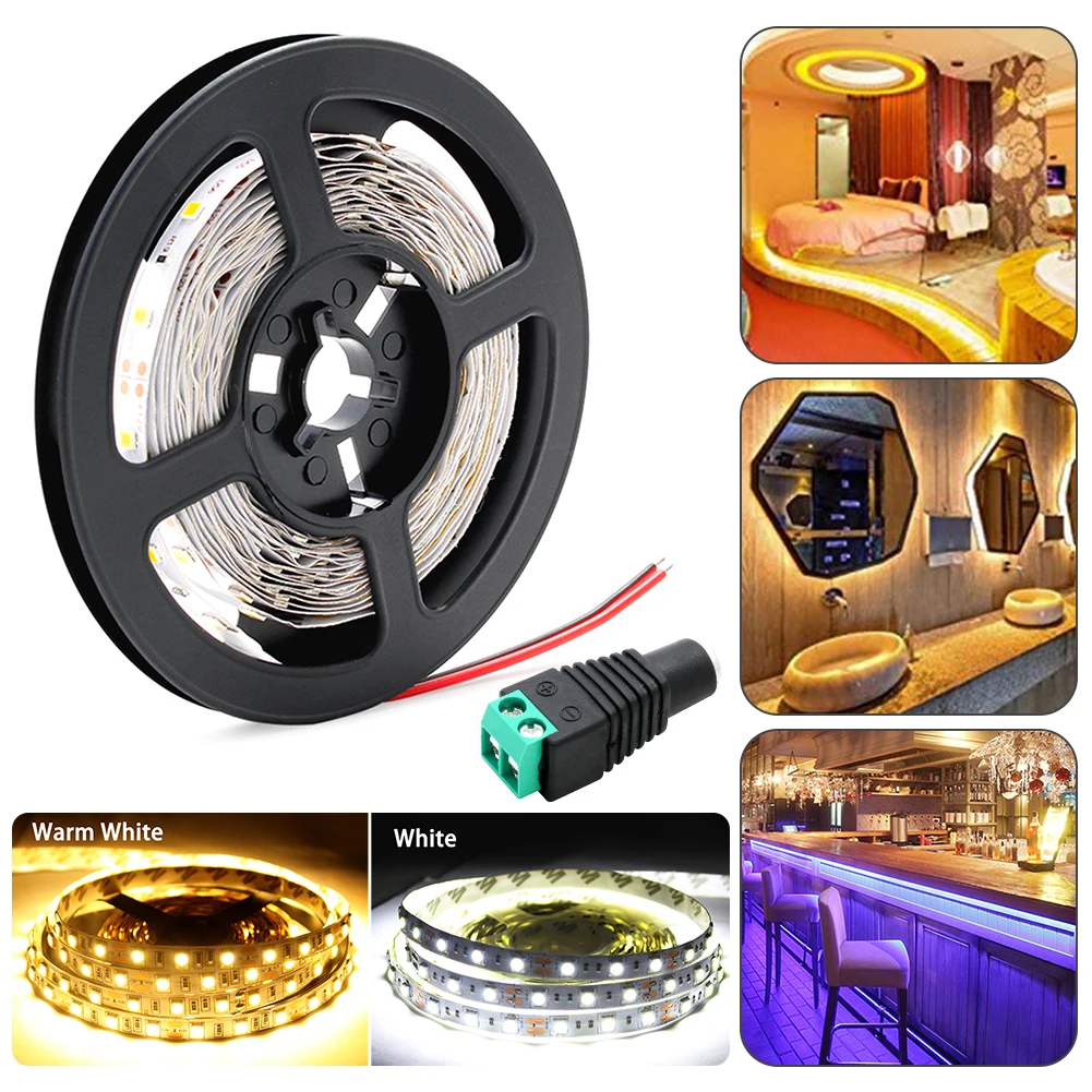

32.8ft 3528 Super Bright Waterproof 600 LED Strip Light DC 12V Tape Lamp
