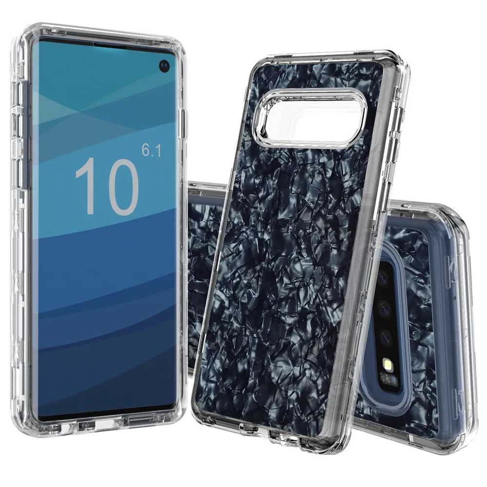 Стиль SAMSUNG S10 plus чехол для телефона Три в одном ТПУ+ ПК эпоксидный ударопрочный защитный чехол применимый S10e
