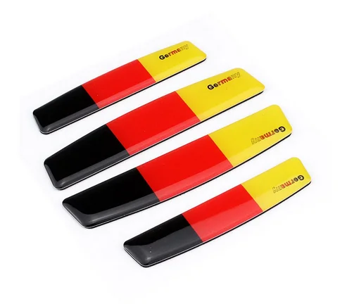 

3D Set Germany Flag Auto Door Anti-Collision Emblem Badge Decals Sticker Gift Car Accessories