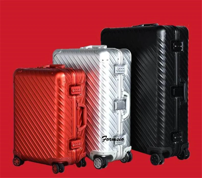 Carrylove 2" 26" 2" дюймов Алюминиевый Чемодан вертушка металлическая сумка на колесиках