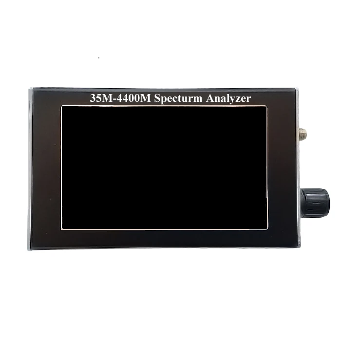 35M-4.4GHz 스윕 간단한 스펙트럼 분석기 신호 발생기, 추적 소스 + 4.3 인치 LCD + 금속 케이스 포함, 무료 배송