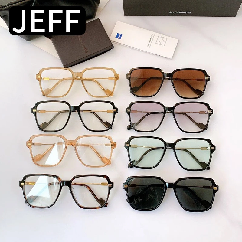 cute sunglasses Gentle Monster Sunglasses For Men Women 2021 Vintage Luxury Brand Designer Trending Products UV400 Acetate JEFF GM Sun Glasses big sunglasses