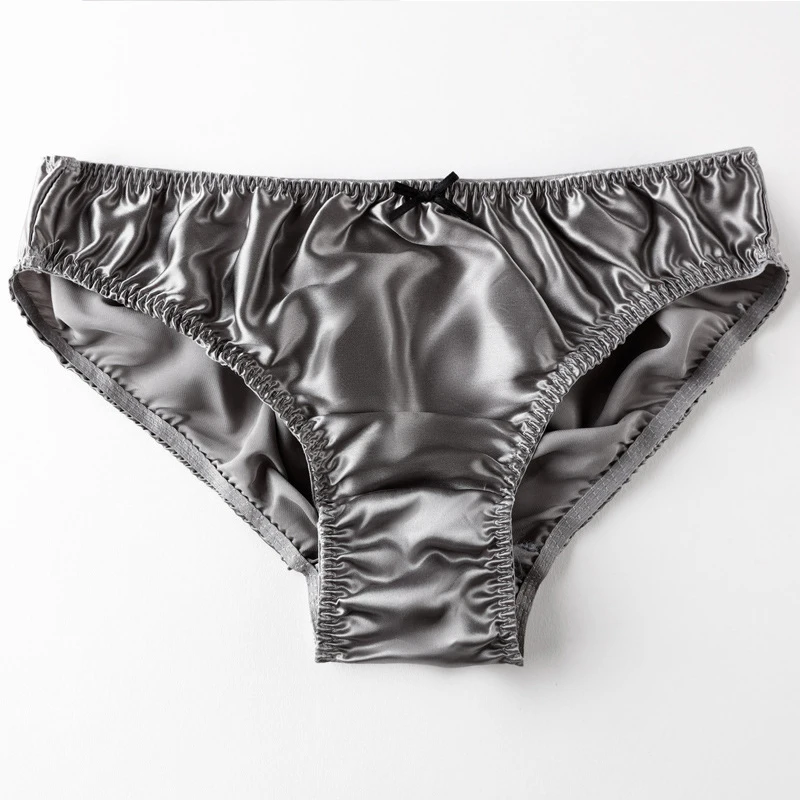 New Women's Mulberry Silk Panties Underpants Soft Comfort Underwear Solid Girls Female Briefs Sexy Lingerie Plus Size Lingere cotton panties